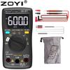 ZOYI -102A High-Precision Fully-Auto Pocket Digital Smart Multimeter with Anti-Burn Protection - Professional Electrician's Tool