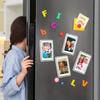 Acrylic Magnetic Photo Frames Refrigerator Mini Picture Frames Magnets Double Sided Wallet Size Fridge Frames for Polaroid Film