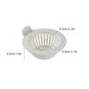 10pcs Round Shape Sink Drain Strainer Hair Filtration Filter Grid Cover  For Home Kitchen