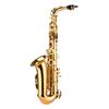 AS100 Eb Alto Saxophone Brass Lacquered Alto Sax Wind Instrument with Carry Case Gloves Straps