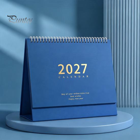 Task Checklist Pad Desk Calendar 2026-2027, Oct 2026-Dec 2027 14-Month Calendar, Large Monthly Planner for Office Desktop Planning, Organizing