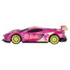 Hot Wheels Pop Culture Barbie 65th Anniversary Corvette Vehicle Toy Mini Car Ages 3 and Up Pink HVJ51 - C8.R