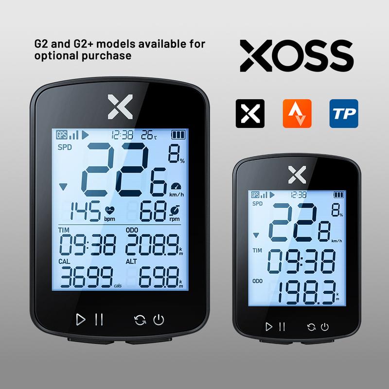 Выбор Версия xoss G+ G2 G плюс 2 Велокомпьютер GPS Поколение Велосипедный Беспроводной Спидометр Трекер Одометр Дорожный MTB Велосипед ANT+