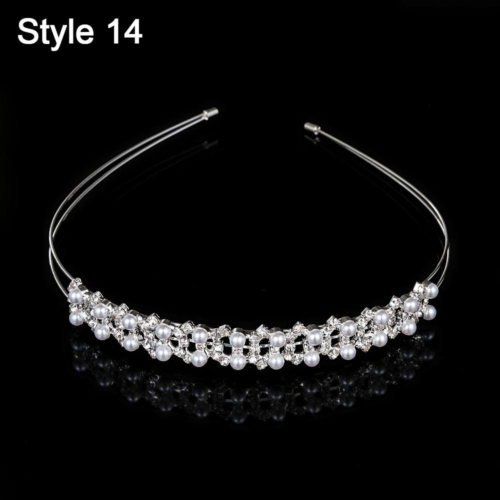 Girls Wedding Party Headdress Crown Headbands Fashion Hair Accessories Princess Tiara Headpieces