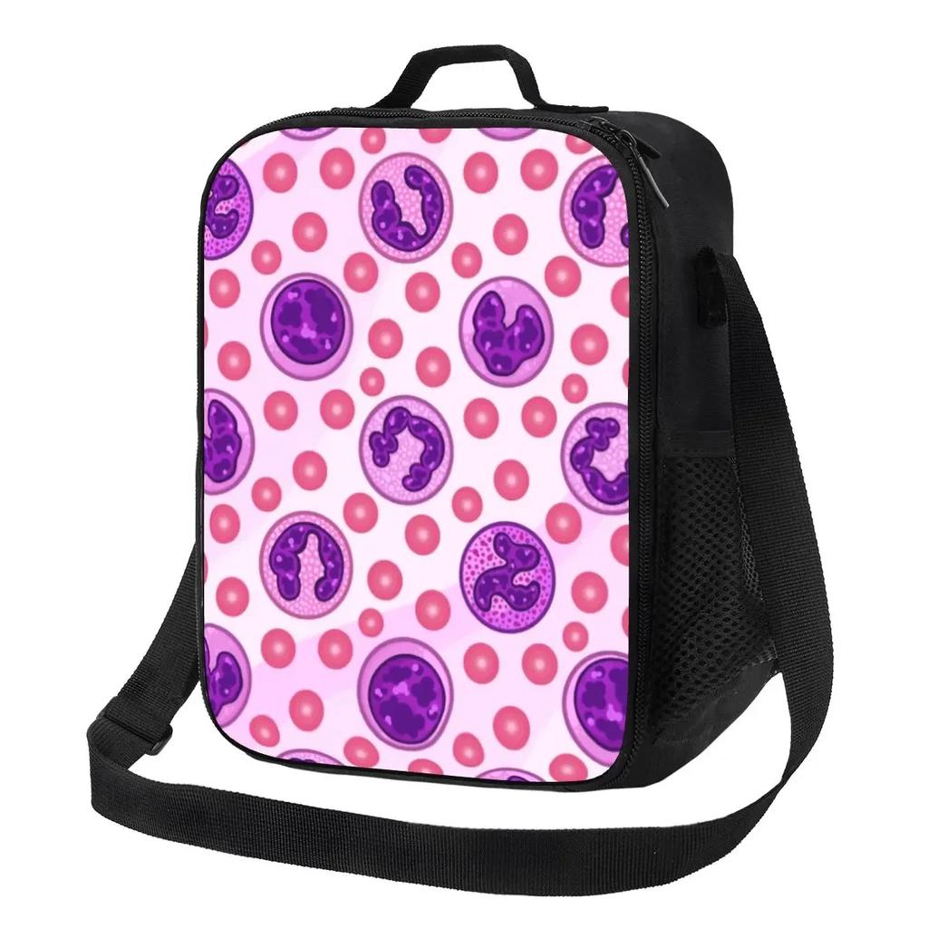 Stem Cats Insulated Lunch Bag for Women Science Chemistry Biological Thermal Cooler Bento Box Office Picnic Travel