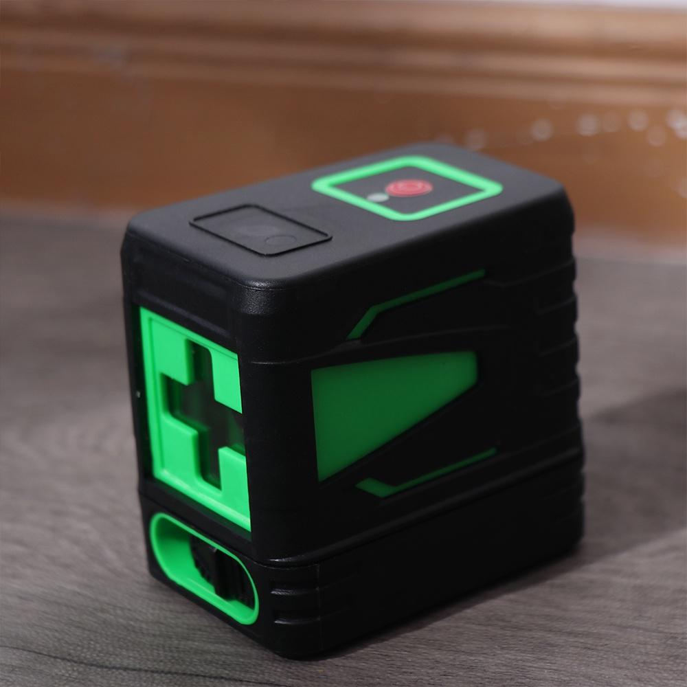 Самовыравнивающийся лазерный уровень Горизонтальный перекрестный лазер Мощный свет Строительный инструмент