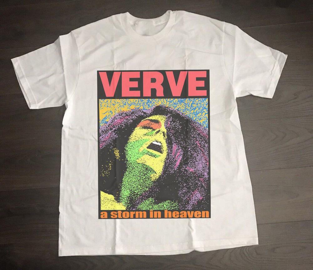 The Verve - A Storm in Heaven Gift Man Woman White All Size T-Shirt QQ1125 Unisex T-Shirt