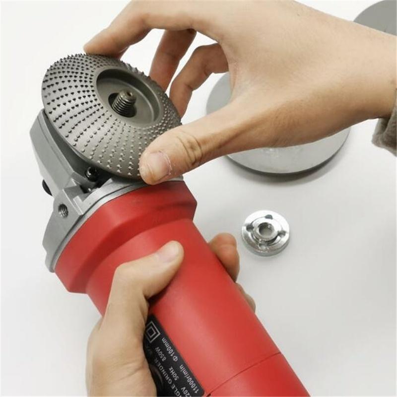 Деревообработка Угловой шлифовальный круг по дереву Покрытие из карбида вольфрама Формирование отверстия Угловой шлифовальный круг по дереву Диск