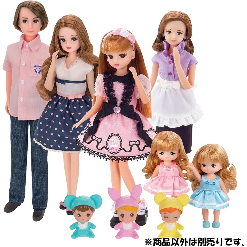 TAKARA TOMY Кукла Licca-chan LD-10 Игрушка для переодевания для детей от 3 лет Безопасная, сертифицированная