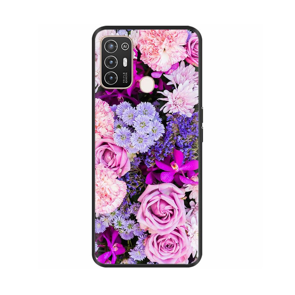 Для ZTE Blade A52 Чехол Стильный Расписной Силиконовый Мягкий Защитный Чехол Чехлы Для Телефона Для ZTE Blade A52 Fundas Для ZTE Blade A52 A 52