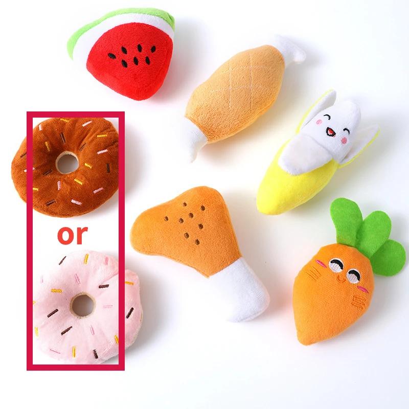 6pcs Dog Squeaky Toys, Plush Dogs Chew Toy for Small Medium Breed Puppy Teething Chewing Aggressive Interactive Birthday Gifts