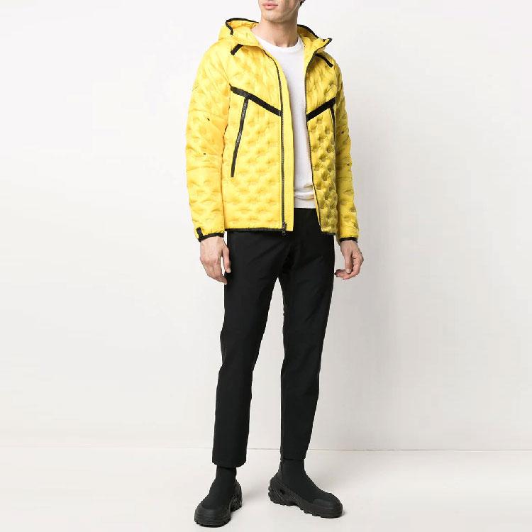 Nike Colorblock Hooded Down Jacket Men's Black CU3770-010