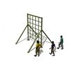 JINGRUIDA 600m Obstacle Course Grid Ladder