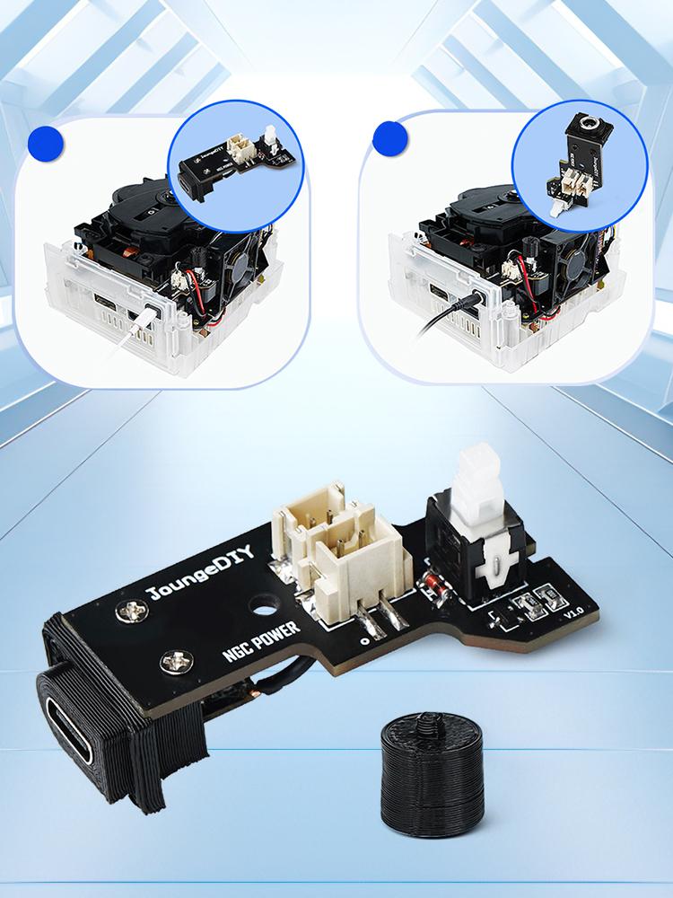 Адаптер питания для Nintendo GameCube, многоцелевой модуль замены блока питания, плата питания Gamecube для игровой консоли NGC DOL-001/101