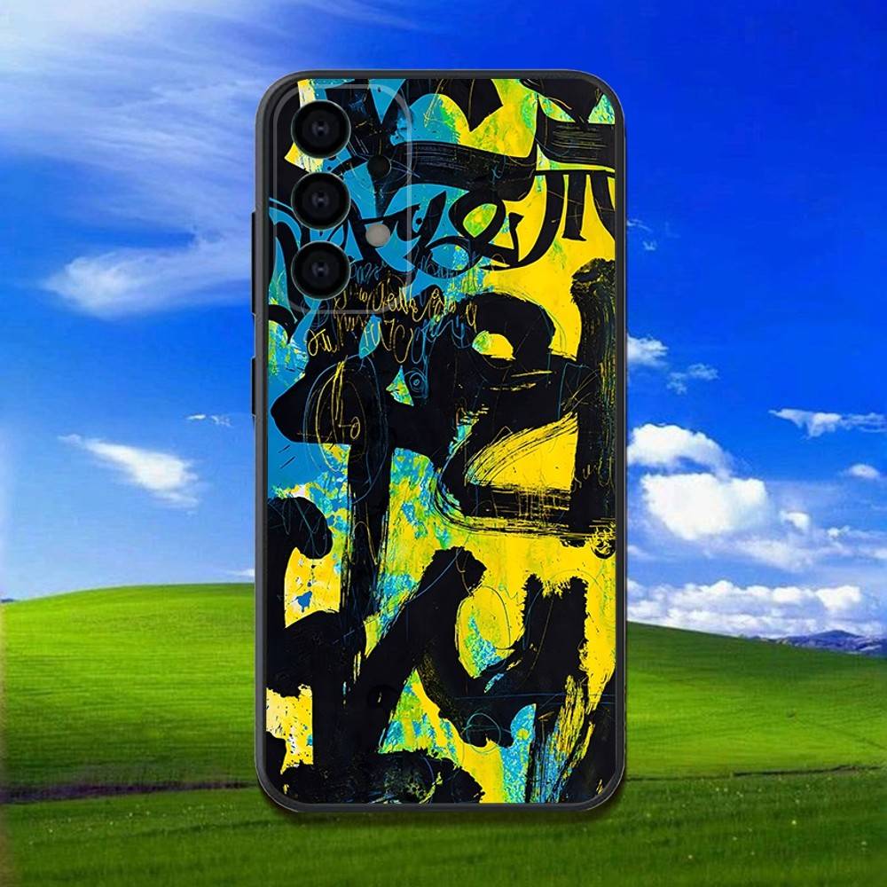 Чехол для телефона Pokras Lampas Art Graffiti для Samsung Galaxy A13, A21s, A22, A31, A32, A52, A53, A71, A80, Мягкий черный корпус