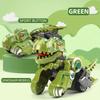 Transforming Dinosaur Car Toy for Boy Gift Friction Power Cars Deform Dinosaur Robot Dino Transformer Toys for Kids Toddler Toys