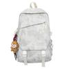 Student Backpack Men's Tie-Dye Print Schoolbag Women's Large Capacity Lightweight Backpack