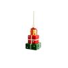 Plastic Santa Claus Figurine Pendant Colorful Christmas Scene Layout Supplies  New Year