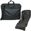 Black Garment 2 Compact Business Bag, Men's Suit, Pieces, Bag, Carry, Hanger, Case, Shoulder, Folding, Jacket, Suit, Portable, Carry-on
