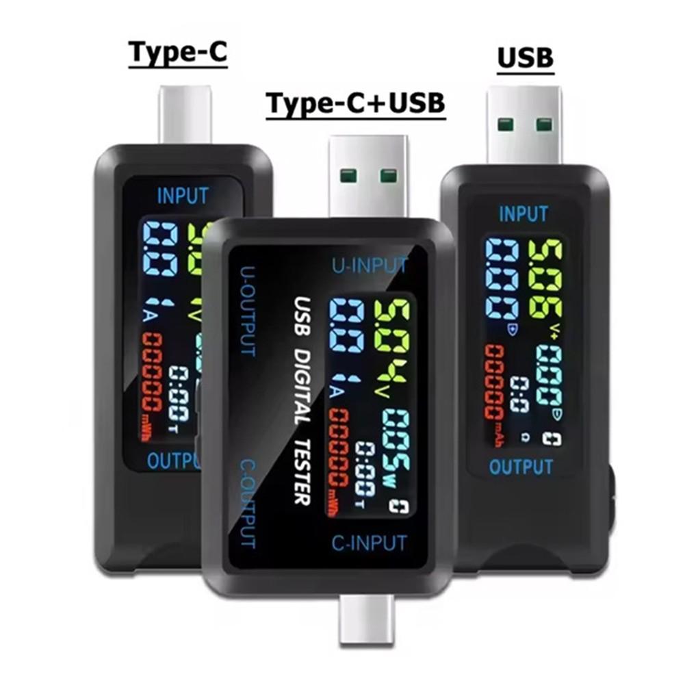 10 in 1 Digital USB Tester for Accurate Measurement of Electrical Parameters