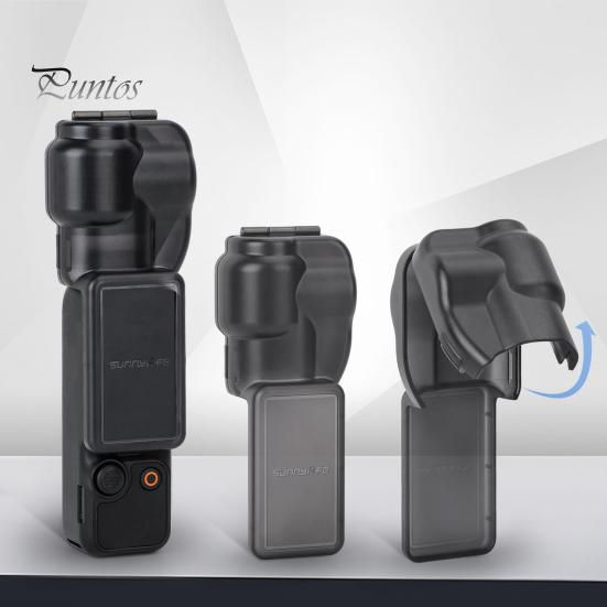 Силиконовый защитный чехол для камеры Osmo Pocket 3 Gimbal, противоударный, противоударный, полная защита, защитный чехол для карданного подвеса