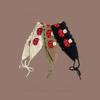 Knit Fabric Crochet Hair Bands Cartoon Design Hair Scarf Mushroom Hair Bands  Holiday Season