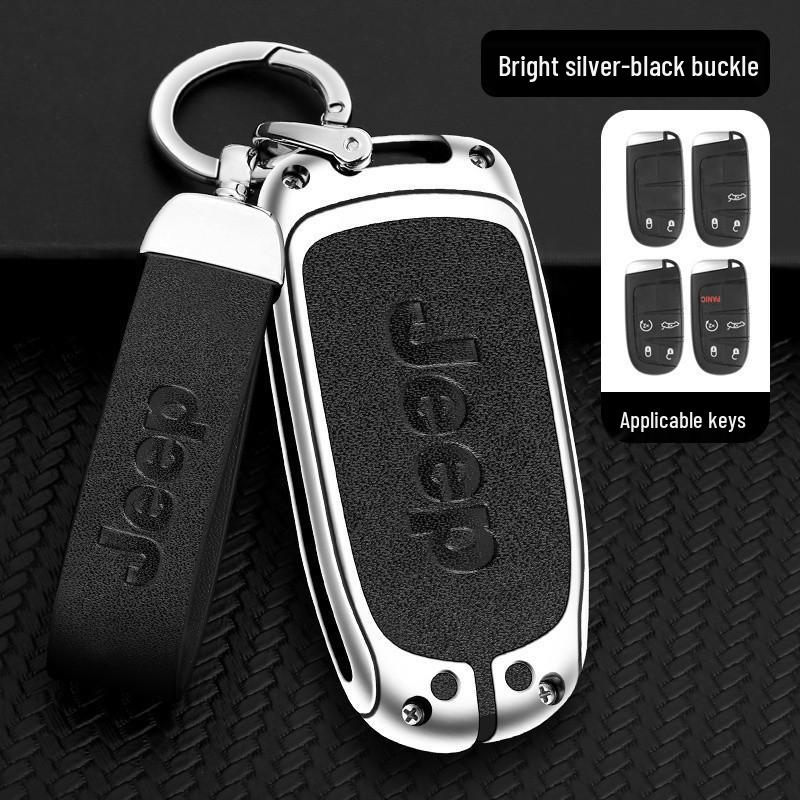 Key Case for Jeep Cherokee, Compass, Grand Cherokee, Renegade, Grand Commander