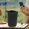 Неопреновая сумка для объектива Сумка для объектива камеры DSLR Водонепроницаемая противоударная поясная сумка Цилиндр держателя объектива с внутренней защитой от меха Сумка для хранения объектива камеры