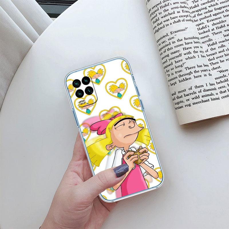 S-Special Hey A-Arnold Transparent Phone Case for Motorola Moto E22I E22S E22 E32 E40 E7 E7I G Plus Power Play Stylus G22 G14