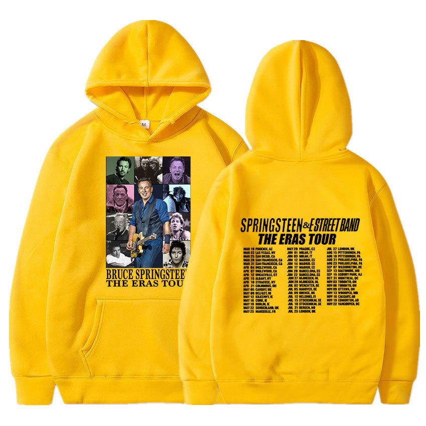 Rock Singer Bruce Springsteen And E Set The Eras Tour Hoodie