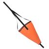PVC Drift Sock Sea Anchor Traction Rope Buoy Floating Ball Sea Brake System for CanoeOrange