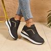 Fashion Women Sneakers 2025 New Lace-Up Wedge Sport Shoes for Women Casual Platform Sneakers Ladies Lightweight Designer Shoes Female