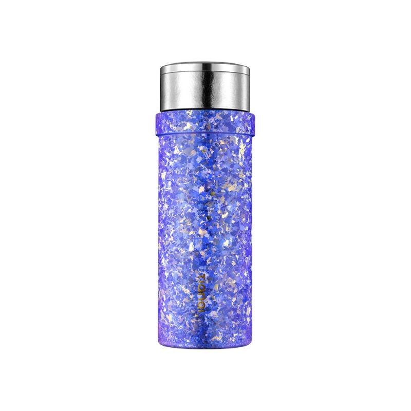 Pure Titanium Vacuum Insulated Cup With Tea Infuser Portable Travel Car Mug Men Women High Capacity 380ml