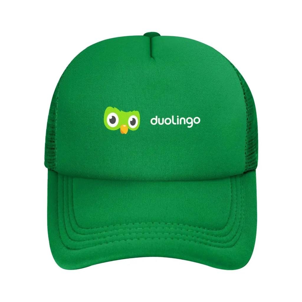 Duolingo Сова Дуо Сетчатые Бейсболки Snapback Модные Бейсболки Дышащие Повседневные Кепки Для Улицы Унисекс