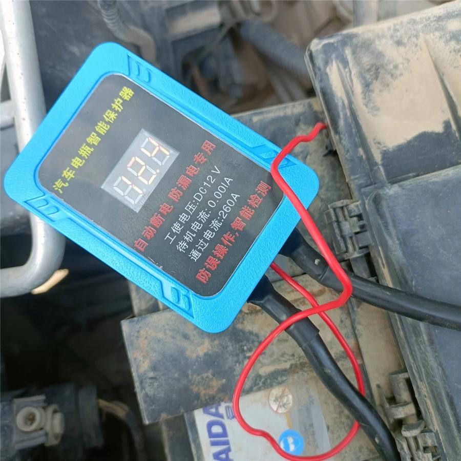 Universal Wireless Remote Control  Automatic Control 12v Car Battery Disconnect Cut Off Isolator Master Switches Voltmeter Digital Voltage Display