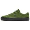 One Star Pro Pro Vintage Casual Non-Slip and Abrasion Resistant Low-Top Board Shoes Unisex Green