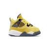 Air Jordan 4 Retro TD Lightning 2021 Детские кроссовки Yellow Tour-Yellow Multi-Color BQ7670-700