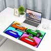 Among Us Print Mouse Pad, Anti‑Slip Desktop keyboard Mat, for PC Laptop Gaming Working Daily Use, Cool Festival Surprise Gift