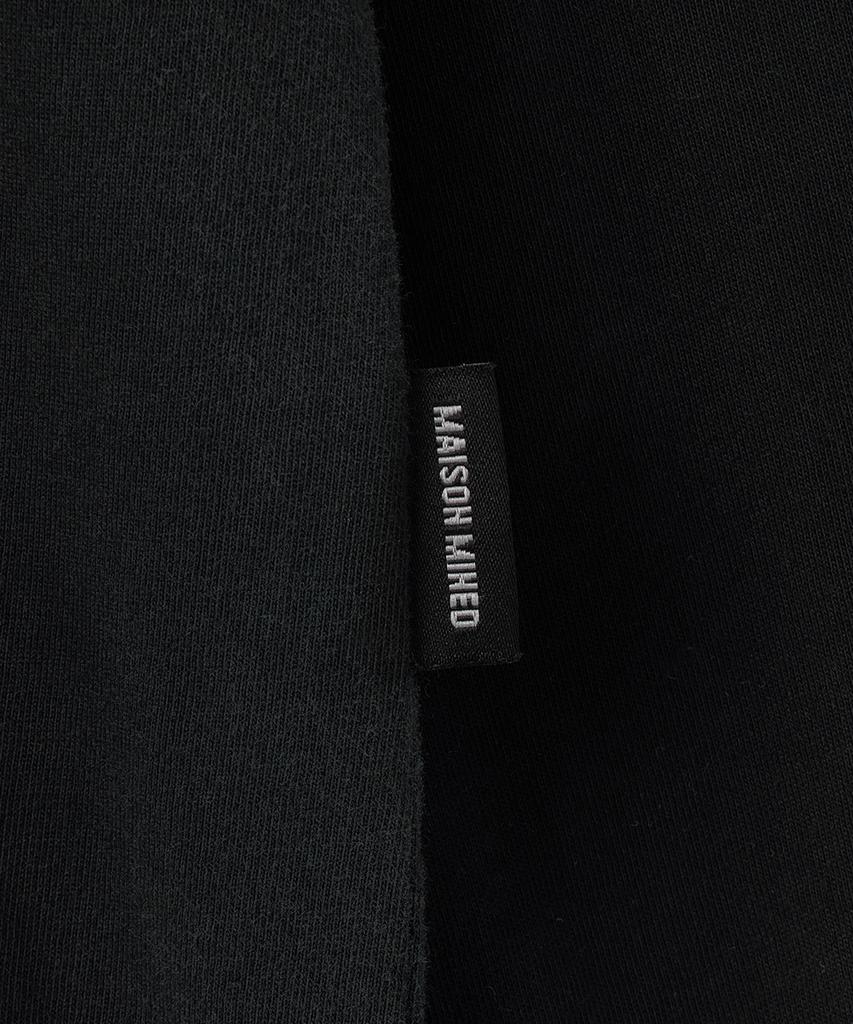 MAISON MINED Кельтский Крест С Длинным Рукавом Стирка Черный