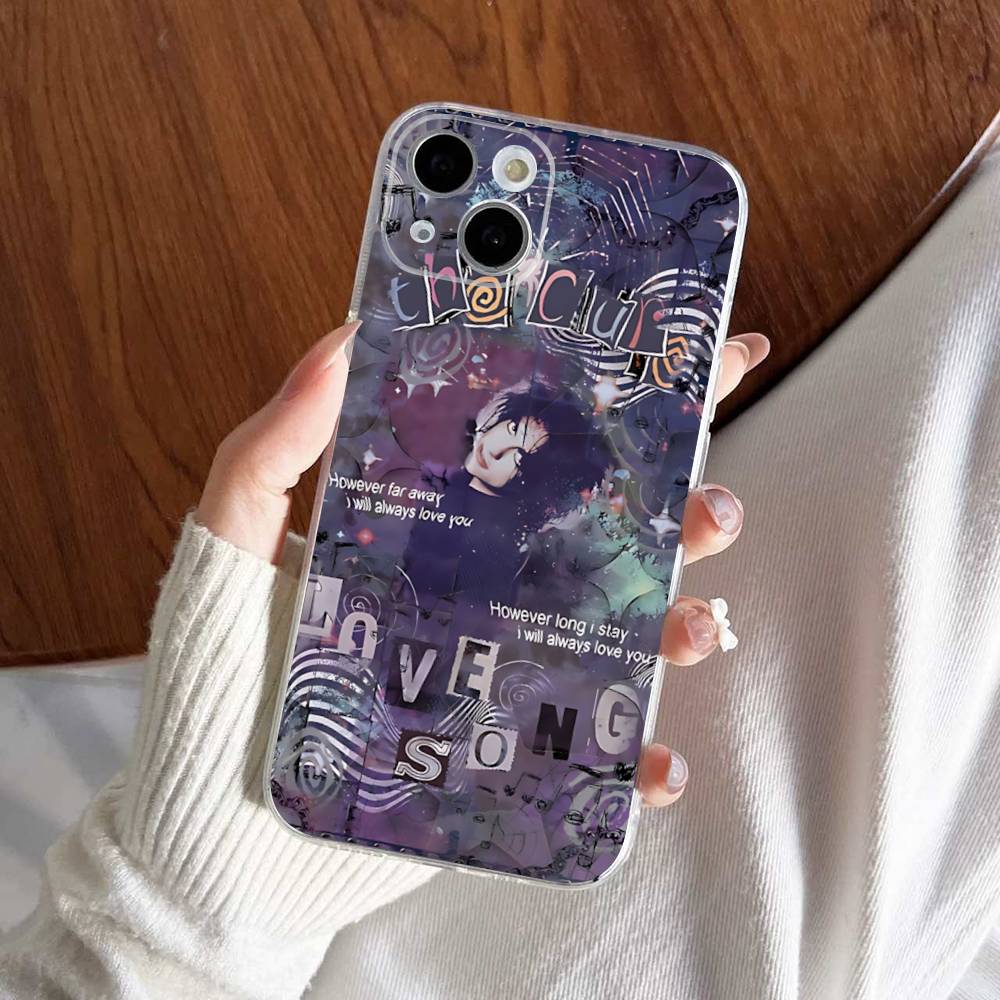 Горячий Классический Рок Чехол Для Телефона Группы The C-CureS Для IPhone 17 16 15 14 13 12 11 Pro Max Plus Мягкая Крышка Персонализированный DIY