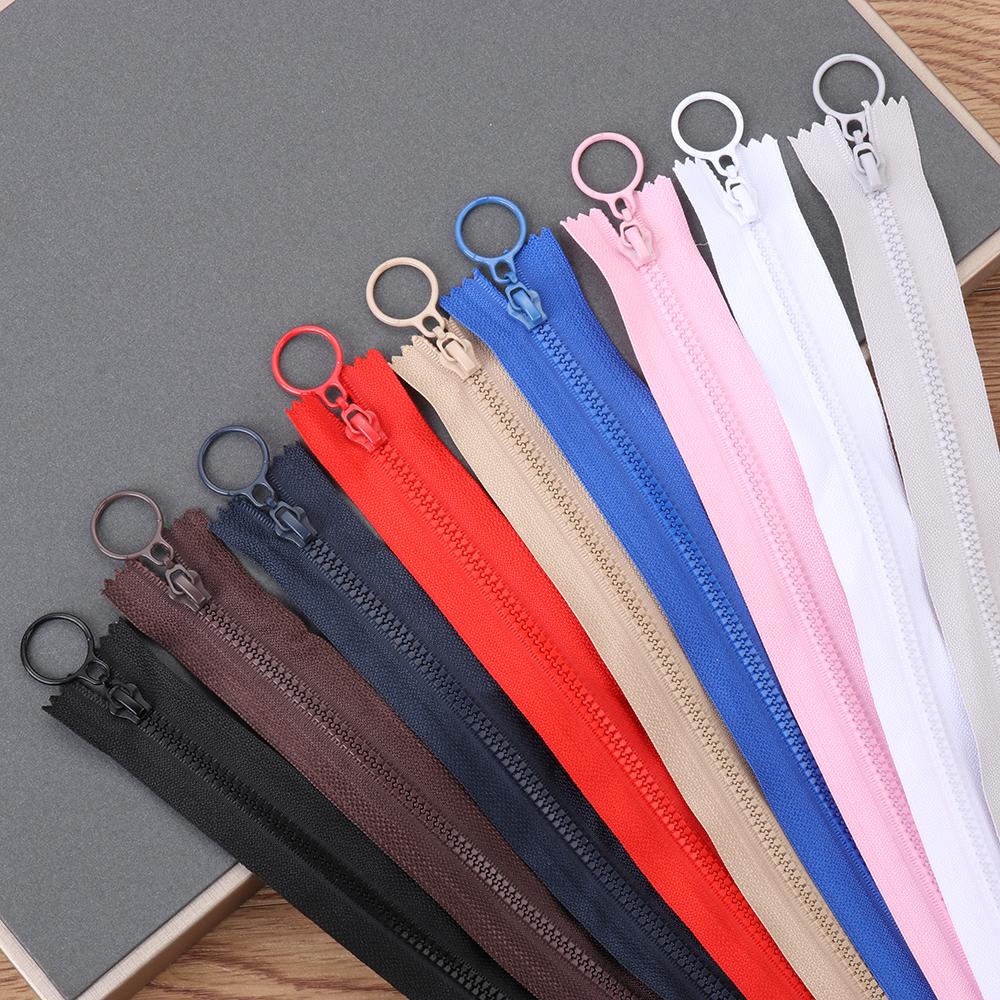 DIY Accessories Colorful Clothing Garment Candy Colors Sewing Handcraft Resin Zipper Nylon Zippers
