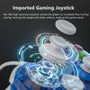VAORLO Проводной USB-контроллер, геймпады для Xbox 360, джойстик с прозрачным корпусом, геймпад для ПК с ОС Windows, компьютер со светодиодной подсветкой