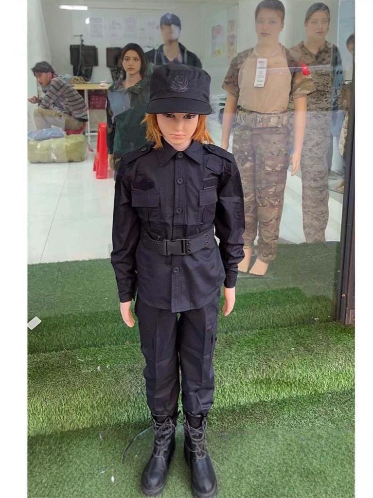 Kids' Police and SWAT Uniform Set: Boys' Police, Girls' SWAT, Camouflage Soldier Set.