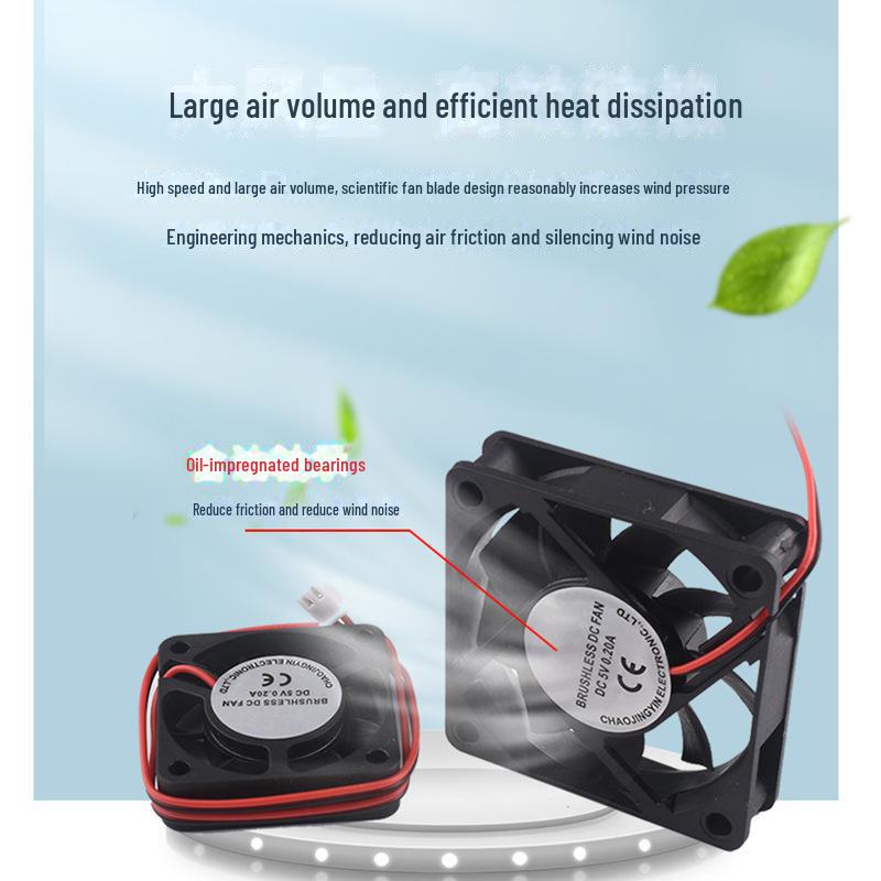 Micro Silent Computer Chassis Cooling Fan, DC5V 4/5/6/8/9/12CM, 12/24V