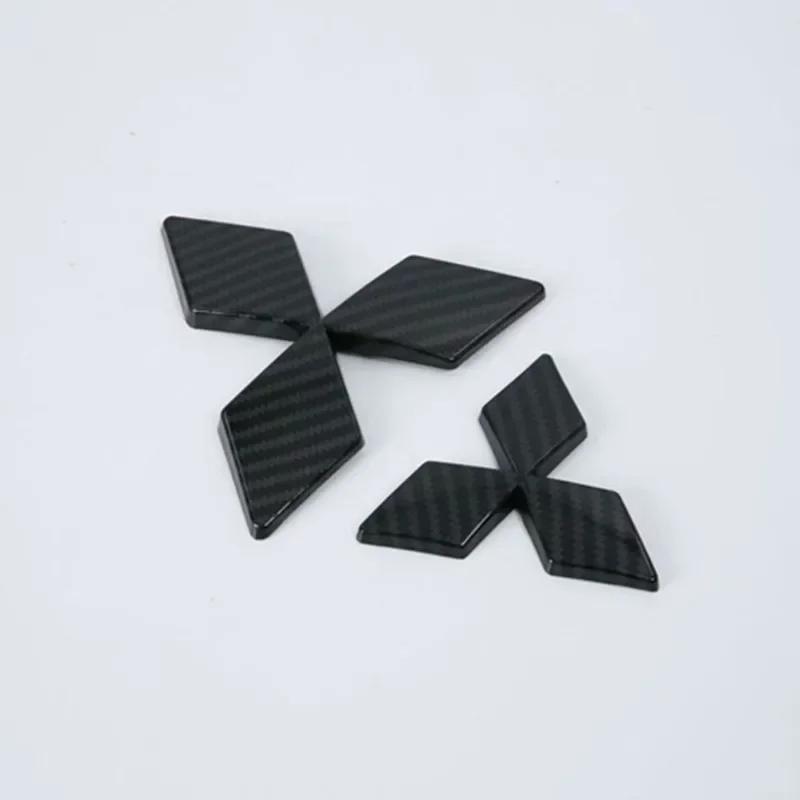 3D Эмблема на переднюю решетку автомобиля Наклейки на задний багажник Значок для Mitsubishi Outlander 2016 Eclipse Cross 2018 Автоаксессуары