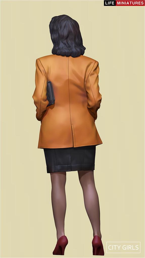 Жизнь Миниатюра 112 (150мм) Городские Девушки №1 Мисаки Токио 1989 Смоляной Набор LM-CG12001