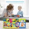 Cartoon Intelligence Development Kid Early Educational Toy Soft Cloth Baby Cognize Book