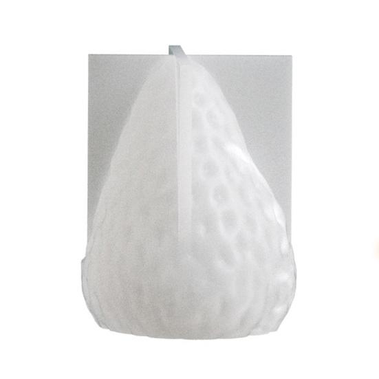 3D Strawberry Candle Silicone Mold DIY Handmade Aromatherapy Soaps Candles Mold Easy Release Non-Stick Surface Mold