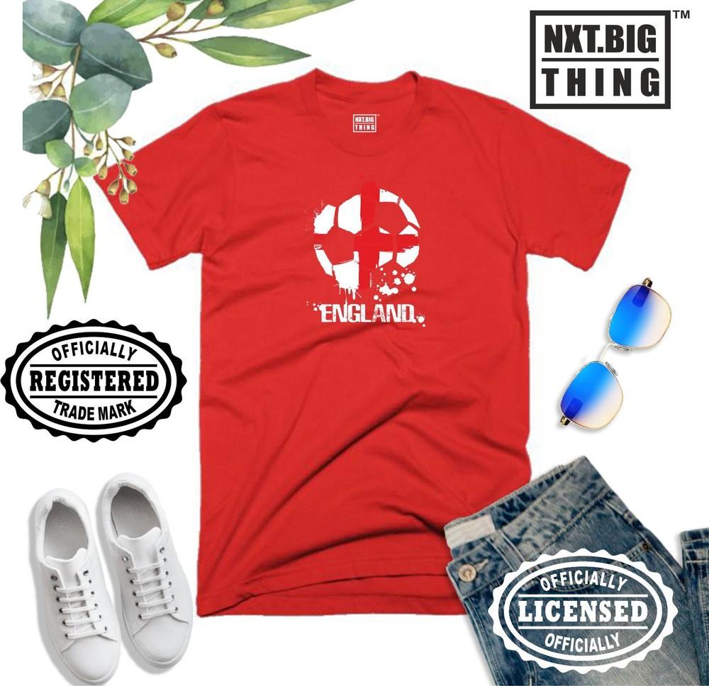 England Football T Shirt Three Lions Barmy Fans World Qatar 2022 Gift Unisex Top