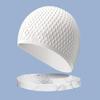 Silicone Water Drop Swimming Cap Adult Enlarged Bubble Swimming Cap Super Elastic Waterproof Ear Protection